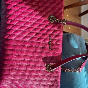 Pink Quilted Women's Bag